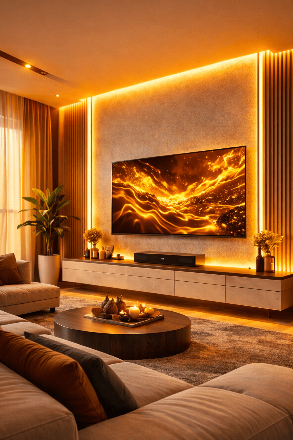 Professional Home TV Setup